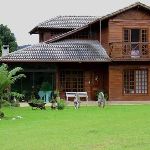 Chales Rota Das Cachoeiras Urupema Buitenkant foto